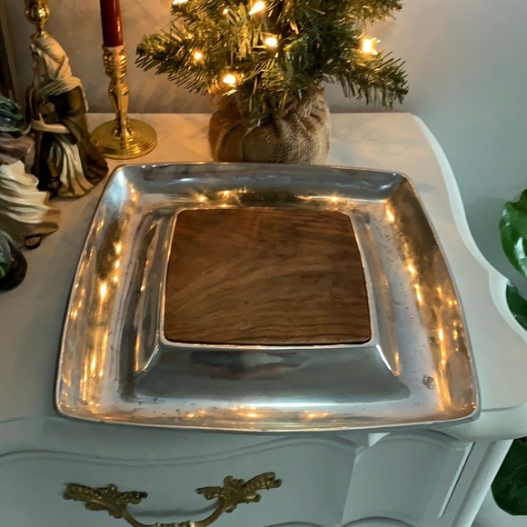 Pottery Barn Dining Pottery Barn Tray Pottery Barn Barona Cheese Amp Cracker Platter Wooden